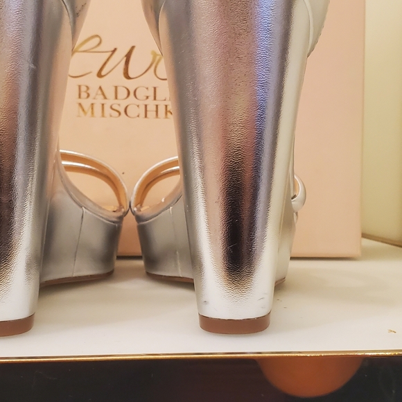 Badgley Mischka Jewel silver Kathleen rhinestone - Picture 3 of 9